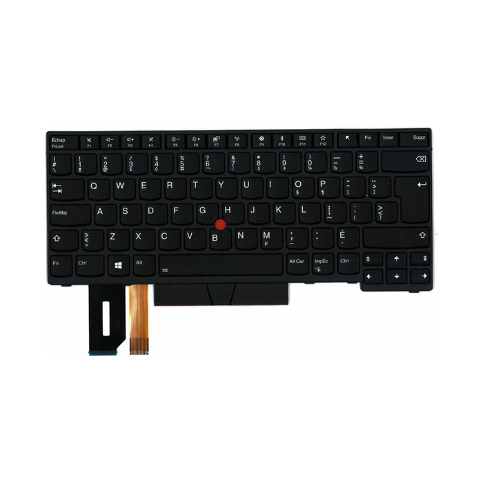 New Lenovo ThinkPad Keyboard CF Canadian French Backlit 01YP282