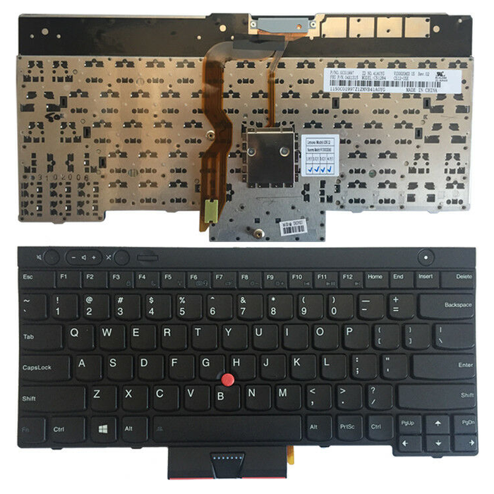New IBM Lenovo Thinkpad X230 T530 T530i W530 04X1209 0C01893 US Keyboard Non-Backlit
