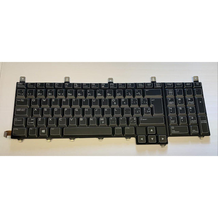 New Dell Alienware M17x Series Keyboard Canadian bilingual Backlit 0C589R