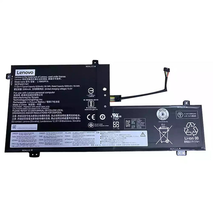 New Genuine Lenovo L18D3PF2 L18M3PFA Battery 60.3WH - LaptopParts.ca