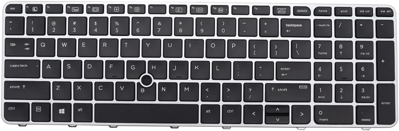 New HP EliteBook 755 G3 755 G4 US English Backlit Keyboard 836623-001 821157-001 821195-001 SN9145BL