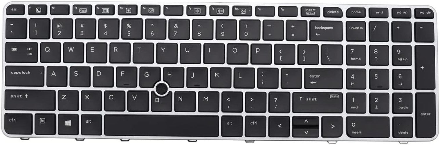 New HP EliteBook 755 G3 755 G4 US English Backlit Keyboard 836623-001 821157-001 821195-001 SN9145BL