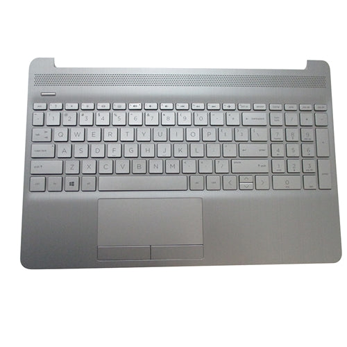 New HP 15-DW 15T-DW US English Palmrest with Backlit Keyboard & Touchpad L52022-001