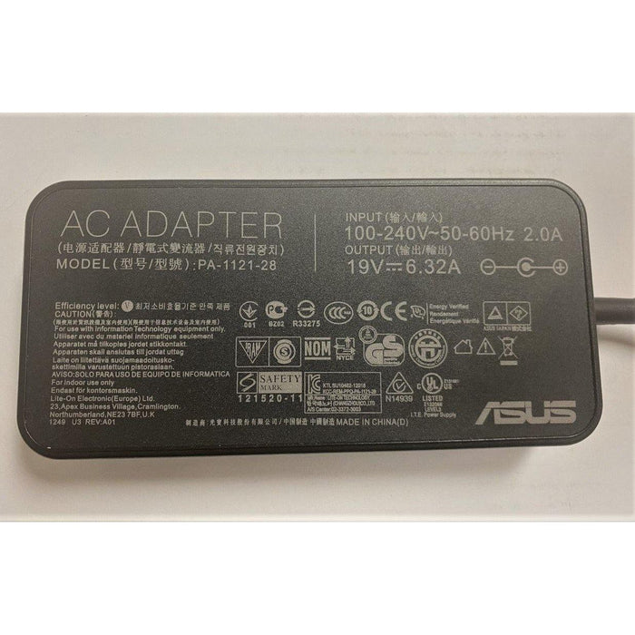 New Genuine Asus AC Adapter Charger A15-120P1A 19V 6.32A 120W 6.0*3.7mm