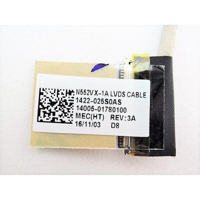 New Asus VivoBook N552VX N552VX-1A LCD LED LVDS Display Cable 1422-025S0AS 14005-01780100