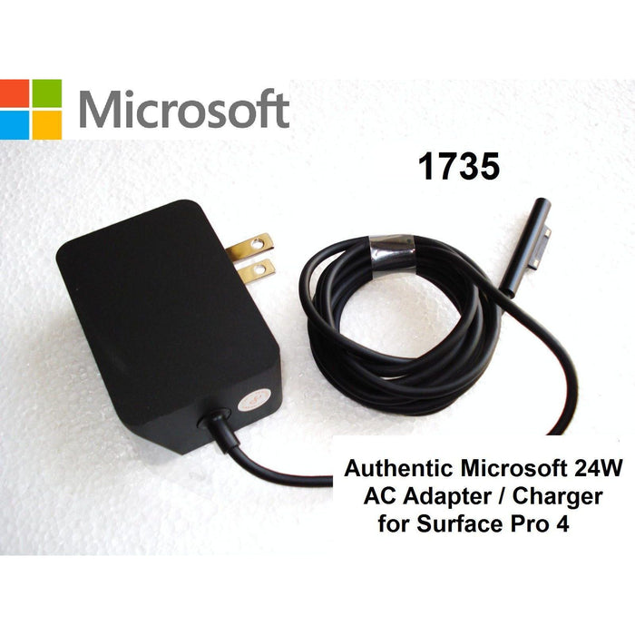 New Genuine Microsoft Surface Pro 4 5 6 Go M3 AC Adapter Charger Surface 1735 1736 1824 15V 1.6A 24W