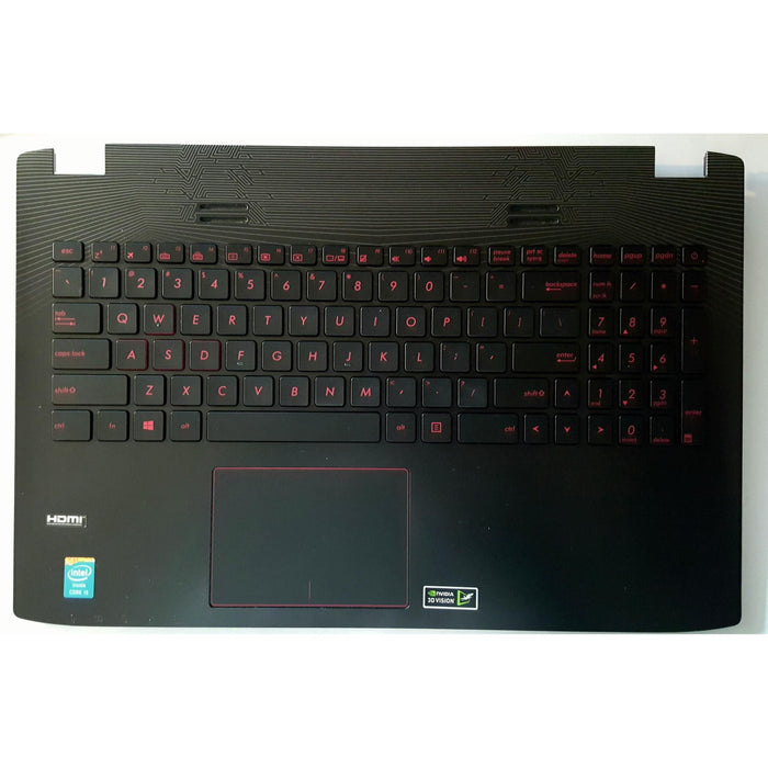 New Asus G552V G552VW G552VX US Backlit Keyboard Touchpad Palmrest Assembly 13NB07Z2AP0431 90NB07Z1-R31US0