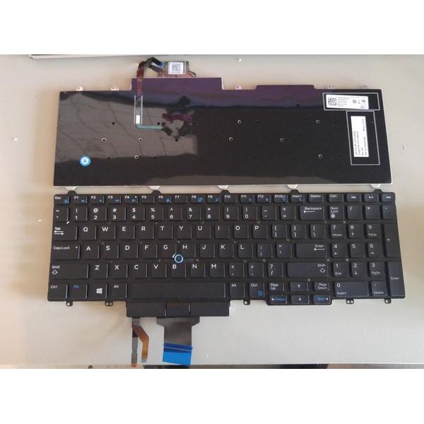 Dell Precision 15 3510 7510 17 7710 Keyboard with Pointer & Buttons N7CXW 0N7CXW