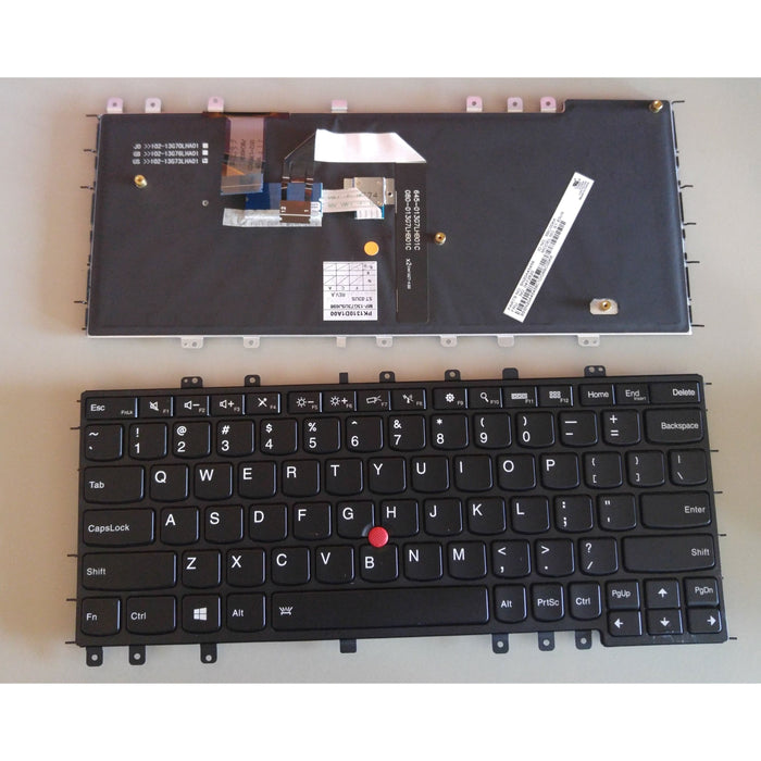 New IBM Lenovo Thinkpad Yoga 12 S1 20Dl S240 04Y2620 SN20A45458 ST-83US US Keyboard Backlit pointer