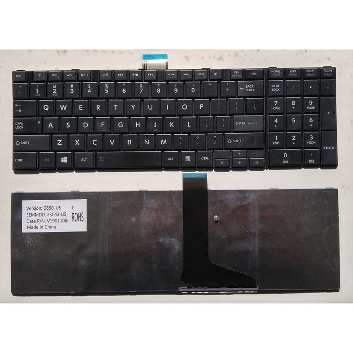 Toshiba Satellite C850 C850D C855 C855D Keyboard V130526AS3 6037B0077902