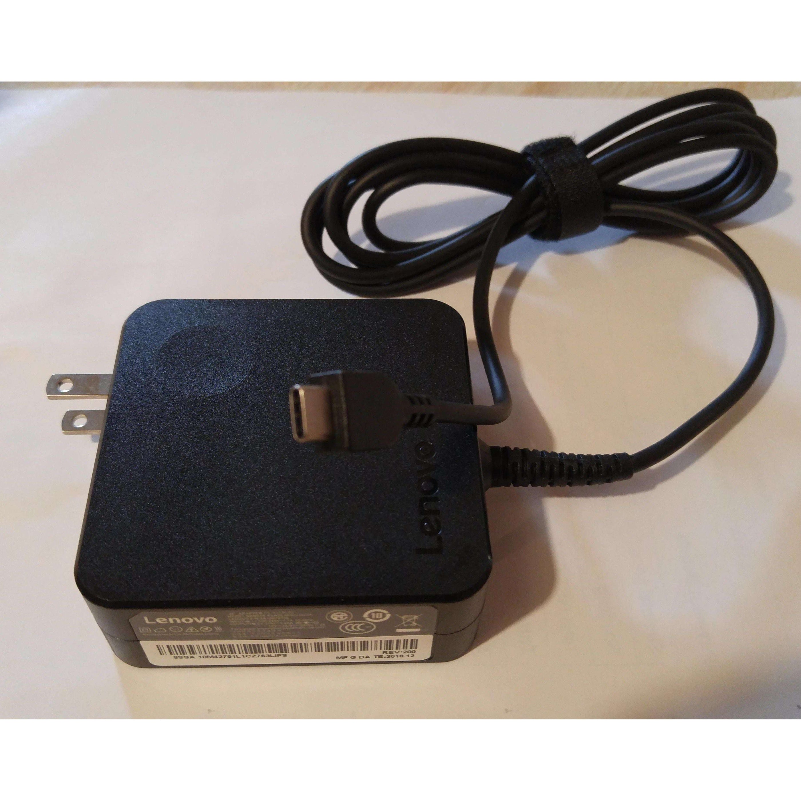 Lenovo Yoga T480 T480s Genuine AC Adapter Charger 65W USBC New