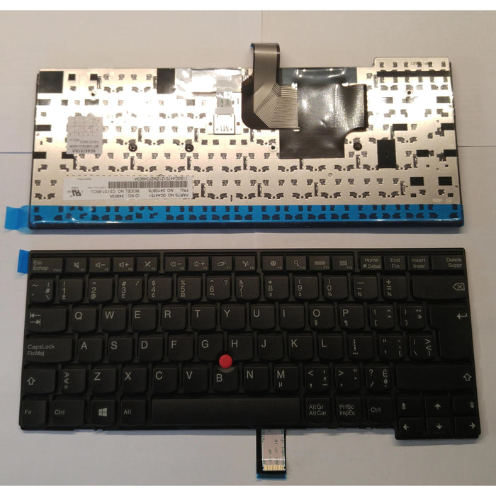 New Lenovo Keyboard Canadian French black No Backlit 01EN546 01EN506