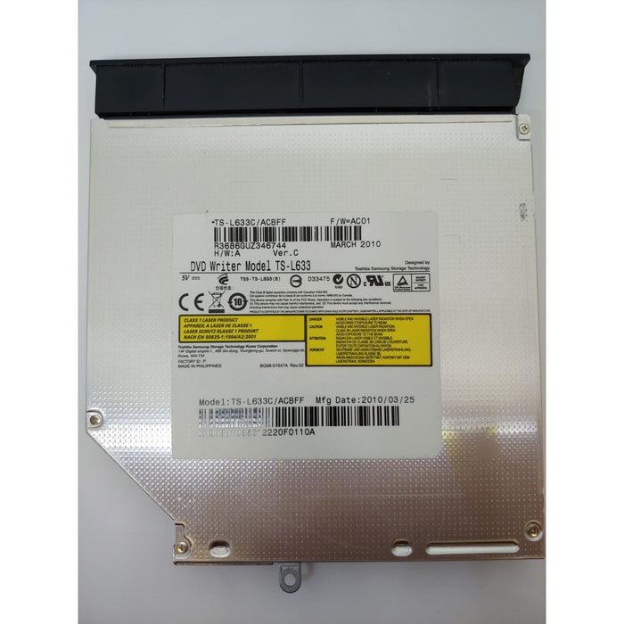 Toshiba Samsung CD / DVD RW DL Sourced from Working Laptop TS-L633C / ACBFF BG68-01547A Rev.02