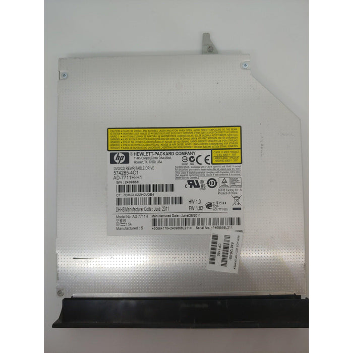 HP DVD‚±RW Optical Drive Sourced from Working Laptop AD-7711H AD-7711H-H1