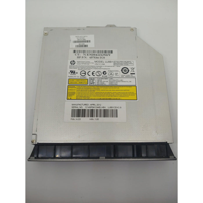 HP DVD Drive Sourced from Working Laptop 657534-TC0 691111-001