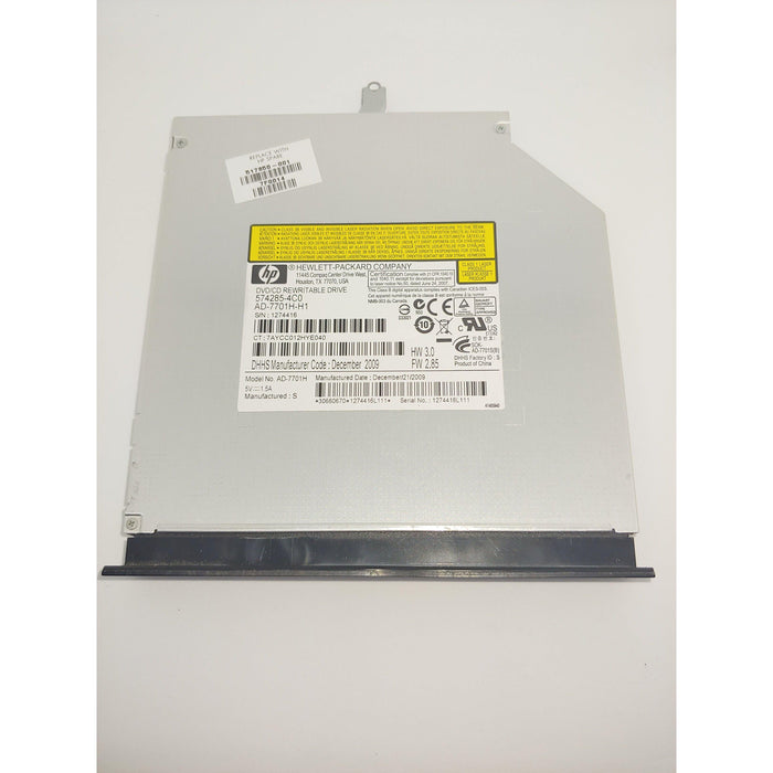 HP DVD‚±RW Drive Sourced from Working Laptop AD-7701H-H1 AD-7701S(B)