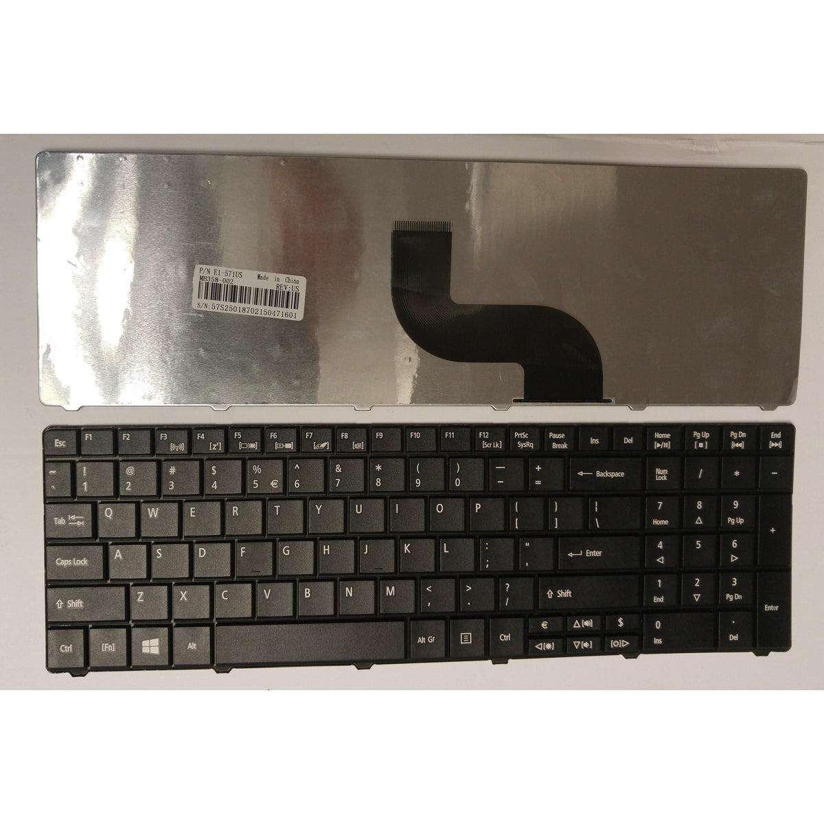 NEW Brazil/BR Laptop Keyboard for Acer Aspire E5-511 E5-511-P9Y3 E5-511G  E1-511P E5-521G E5-571 E5-571G ES1-512 ES1-711 ES1-711G