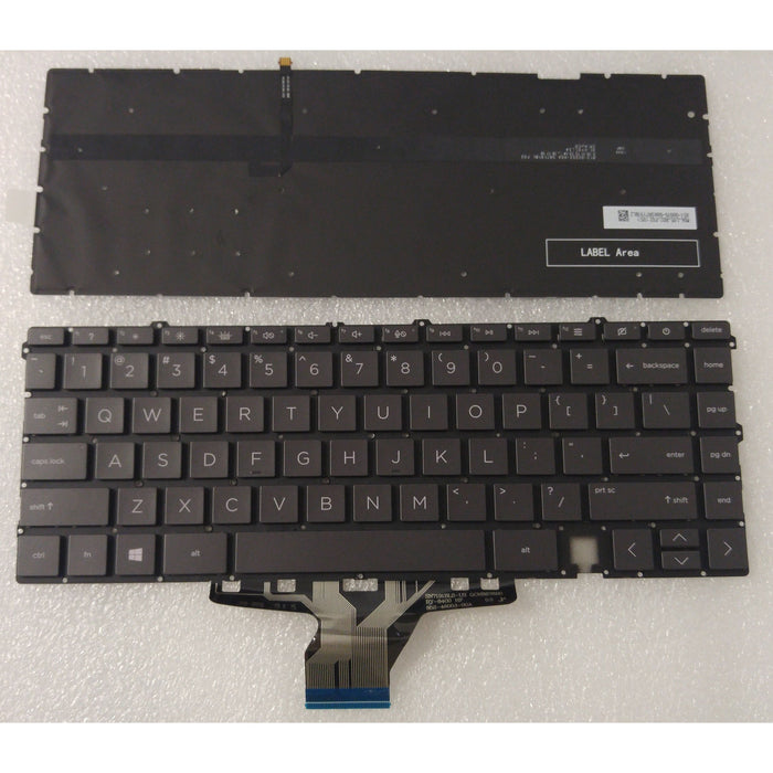 New HP Spectre x360 14-EA 14-EA0023DX 14-EA0047NR 14-EA1023DX Keyboard US English Black Backlit no frame LK132V61C00