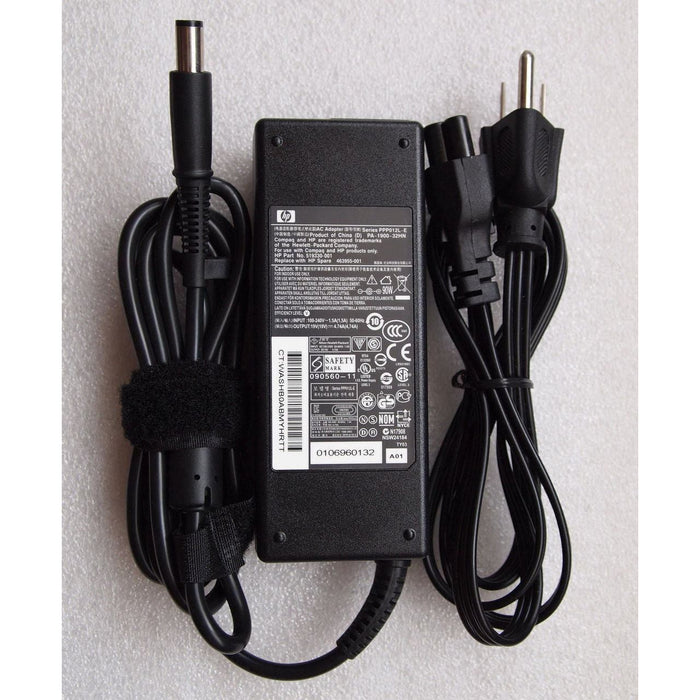 New Genuine HP Elitebook 8460p 8470p 8460w 8530p AC Adapter Charger 90W