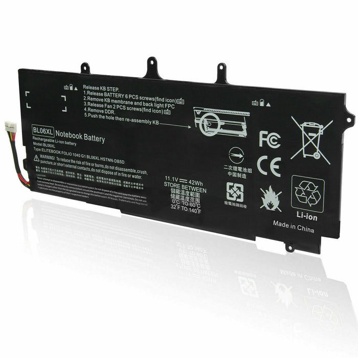 New Compatible HP EliteBook Folio 1040 G1 Battery 42WH