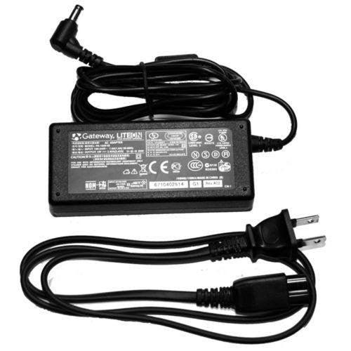 New Genuine Gateway AC Adapter Charger & Power Cord 65W - LaptopParts.ca
