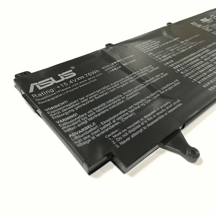 New Genuine Asus Zephyrus GX701GV GX701GVR GX701GW GX701GWR GX701GX GX701GXR Battery 76WH - LaptopParts.ca