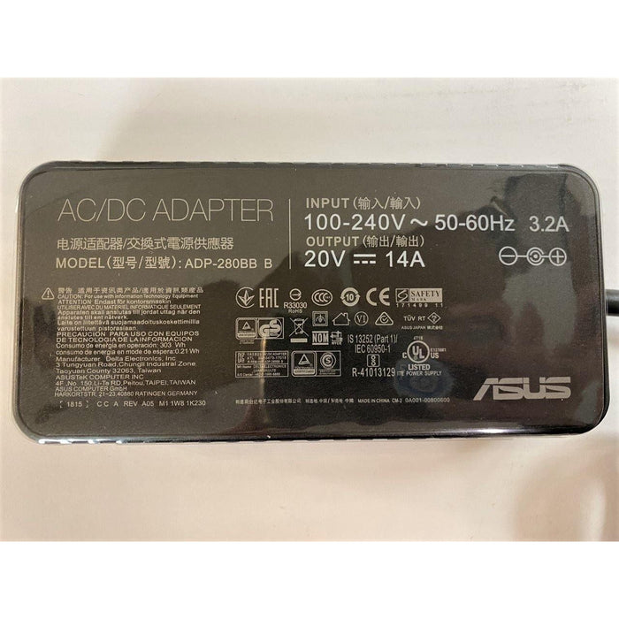 New Genuine Asus ROG G703GI-E5005R G703GI-E5019T G703GI-E5024R G703GI-E5077T AC Adapter Charger 280W