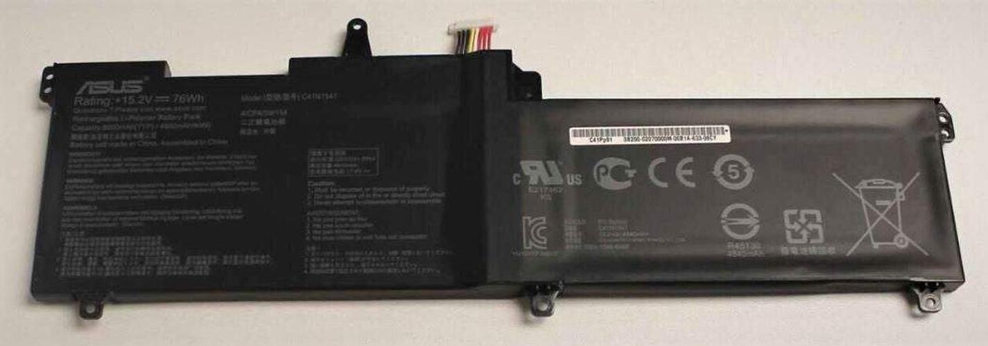 C41N1541 Genuine Asus ROG Strix GL702V GL702VM GL702VS Battery 76WH