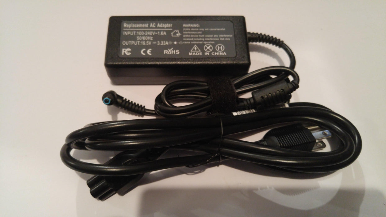 New Compatible HP Notebook 15-D039DX 15-D048TU 15-D049TU AC Power Adapter Charger 65W
