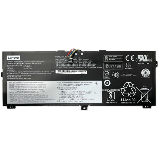 New Genuine Lenovo ThinkPad X13 Yoga Gen 1 Battery 51WH - LaptopParts.ca
