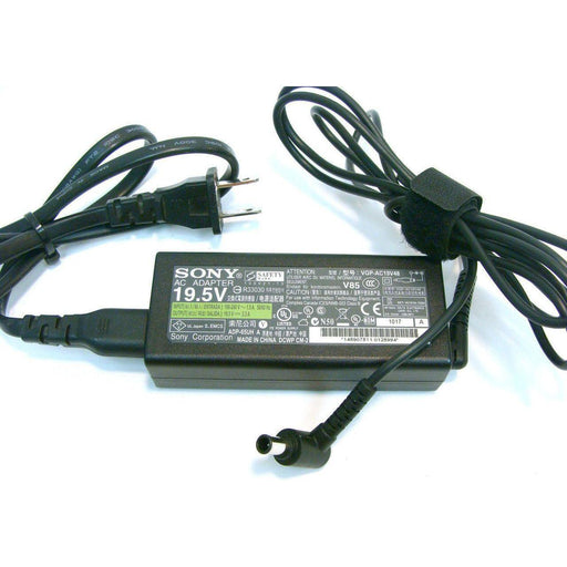 New Genuine Sony AC Adapter Charger VGP-AC19V48 19.5V 3.3A 65W 6.5*4.4mm - LaptopParts.ca