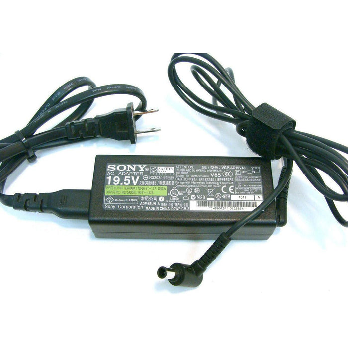 New Genuine Sony AC Adapter Charger VGP-AC19V48 19.5V 3.3A 65W 6.5*4.4mm