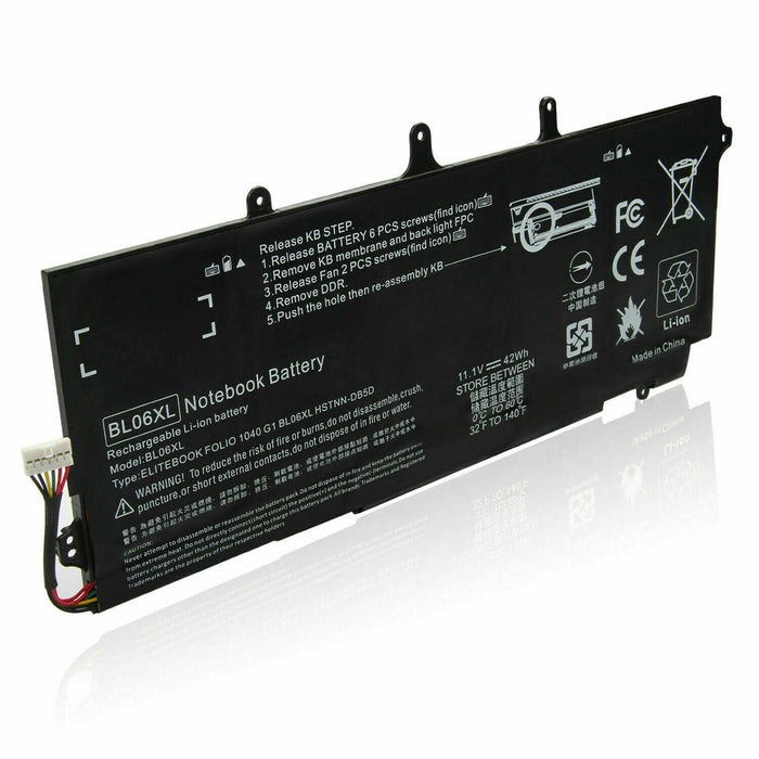 New Compatible HP BL06042XL BL06XL Battery 42WH