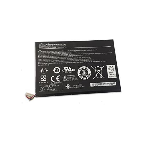 New Acer Iconia Tab A3-A10 A3-A11 W510 W510-1458 W510-1620 W510-1654 W510-1892 W510P W511 W511P Tablet Battery 27Wh