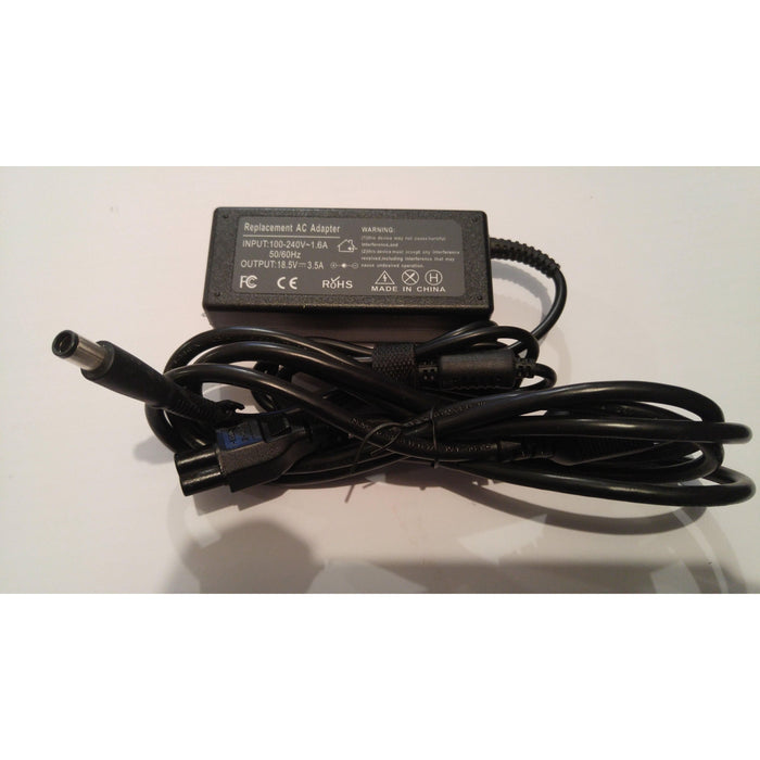 New Compatible HP AC Adapter Charger 384019-001 18.5V 3.5A 65W 7.4*5.0mm - LaptopParts.ca