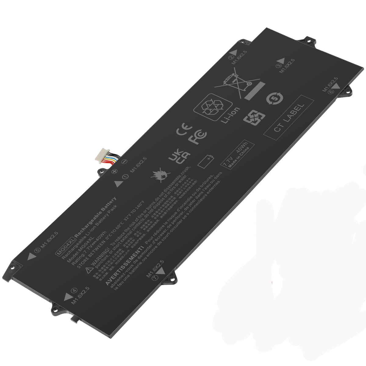 New Compatible HP Elite X2 1012 G1 Battery 40WH — LaptopParts.ca
