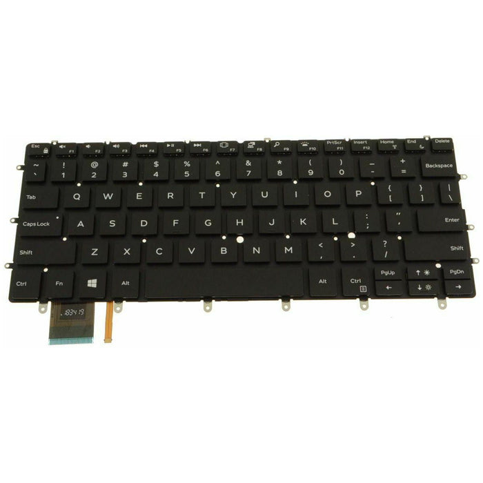 New Dell XPS 9370 9380 7390 Backlit Keyboard US English