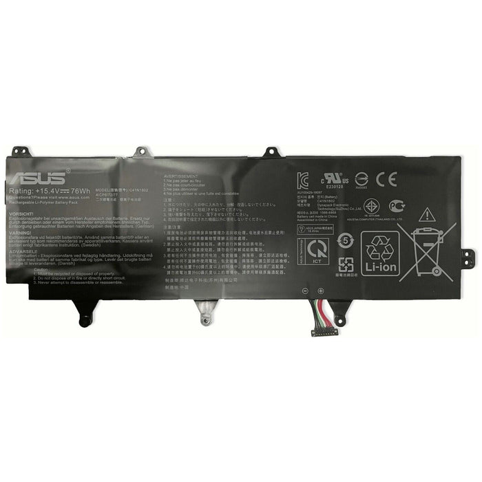 New Genuine Asus Zephyrus GX735GV GX735GVR GX735GW GX735GWR GX735GX GX735GXR Battery 76WH - LaptopParts.ca