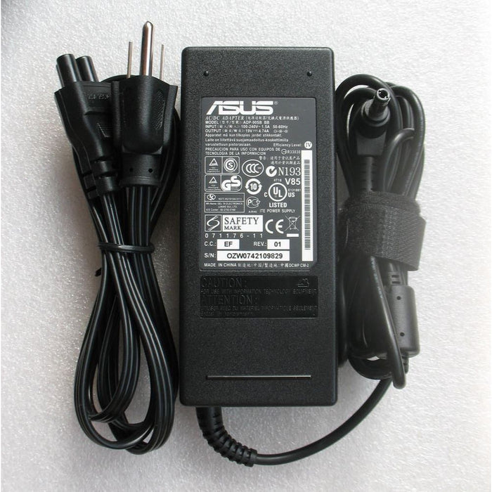 New Genuine Asus ASUS K52JR K52JT K52N K53E K601J K60I K60IJ AC Adapter Charger 90W