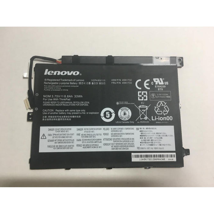 New Genuine Lenovo ThinkPad Tablet 10 Battery 33Wh - LaptopParts.ca
