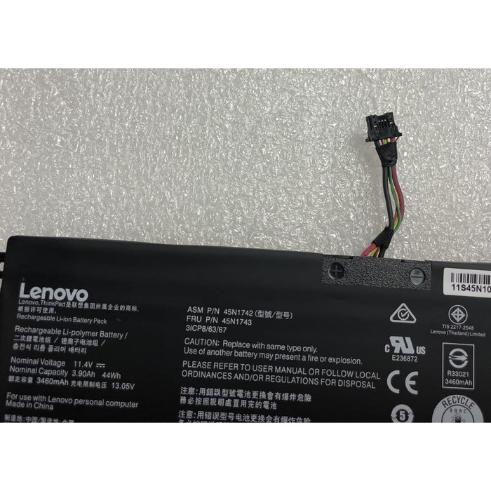New Genuine Lenovo 00NY639 45N1740 45N1741 45N1742 45N1743 SB10K12721 Battery 44WH