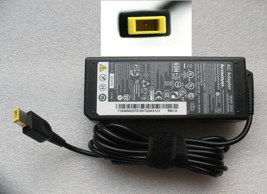 New Genuine Lenovo ThinkPad X1 Carbon 20A7 20A8 3443 3444 AC Adapter Charger 90W