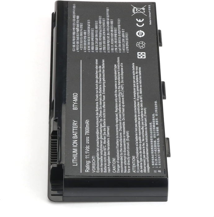 New Genuine MSI GT70 0NC-014FR GT70PH-i7169BWW7H GT70-i789BLW7H 001762-SKU3 Battery 87Wh