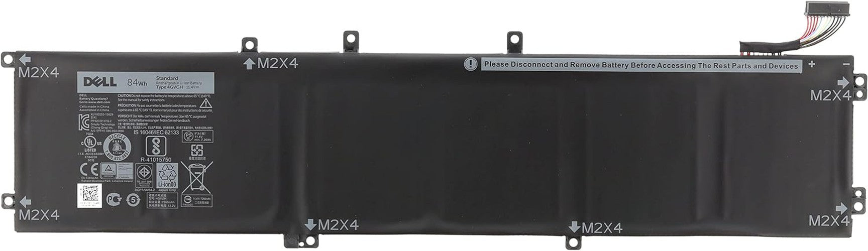 New Genuine Dell XPS 15 9550 Battery 84Wh