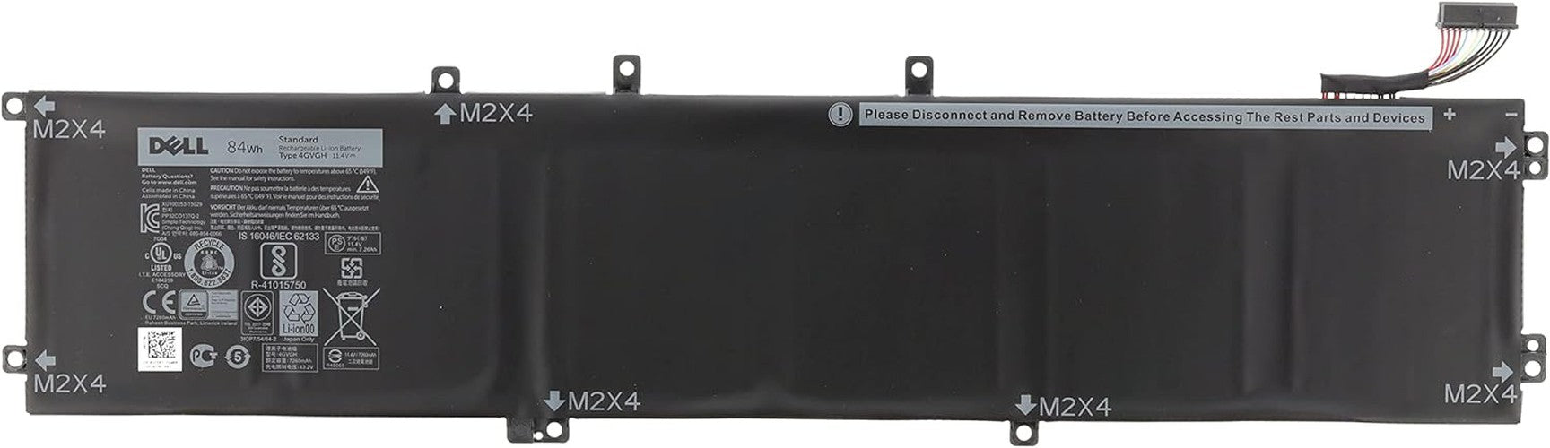 New Genuine Dell Precision 15 5510 Battery 84Wh