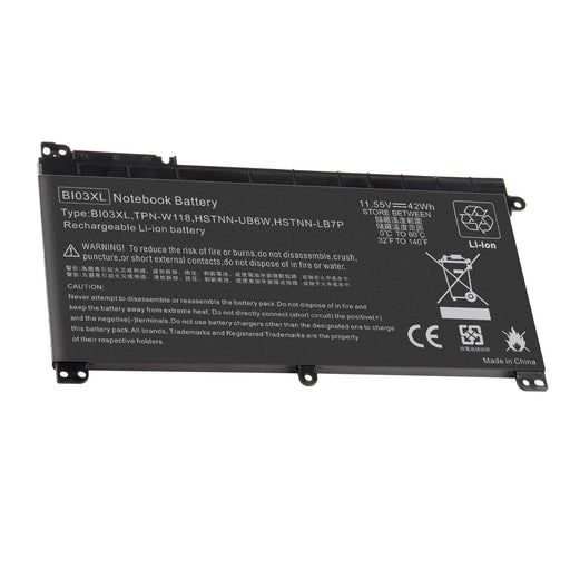 New Compatible HP Pavilion X360 13-U139TU 13-U140TU 13-U141TU 13-U142TU 13-U145TU Battery 41.7WH - LaptopParts.ca