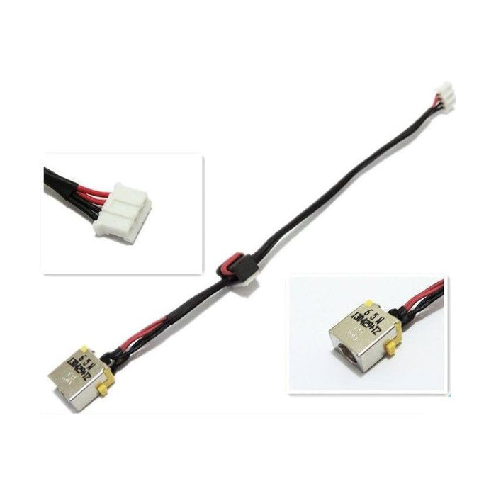 New Acer DC30100JN00 DC30100PV00 DC30100DO00 Dc Jack Cable 65W 50.RZGN2.001 - LaptopParts.ca