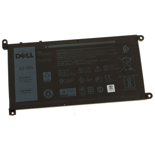 New Genuine Dell Chromebook 11 3180 3181 5190 Battery 42Wh - LaptopParts.ca