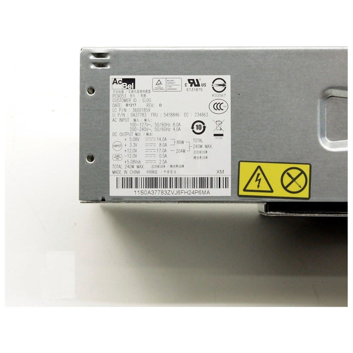 New Genuine Lenovo 36001859 PC9053 0A37770 240W Power Supply 54Y8819