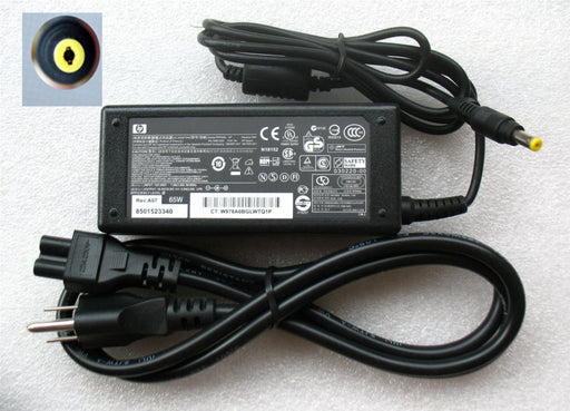 New Genuine HP AC Adapter Charger 380467-001 18.5V 3.5A 65W 4.8*1.7mm - LaptopParts.ca